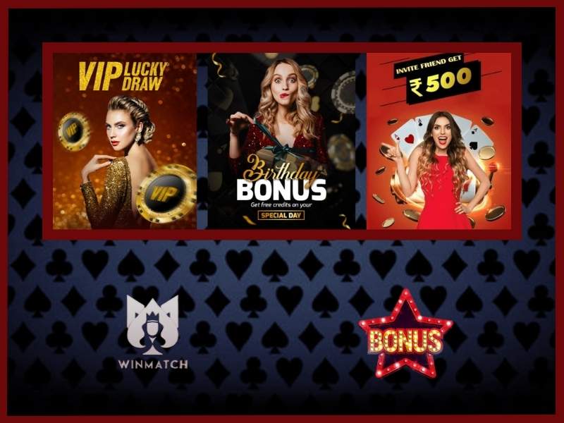 Top bonus offers currently at WinMatch casino