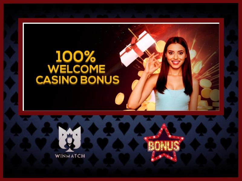 WinMatch 100% welcome bonus for new players