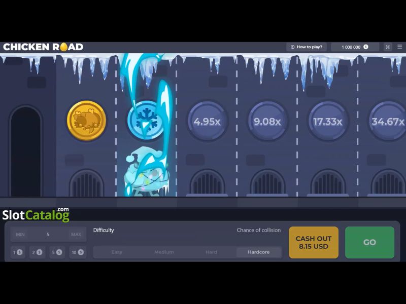 Chicken Road running on a mobile browser