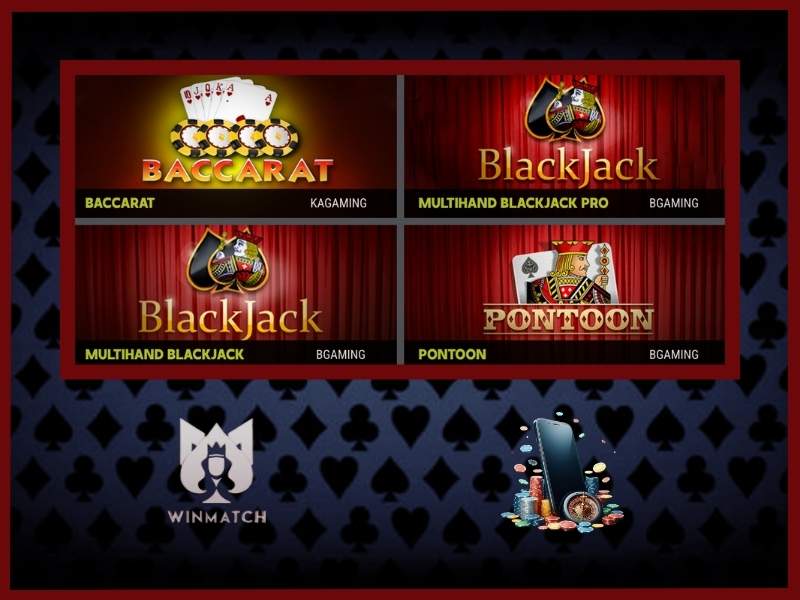 Playing WinMatch casino through iPhone browser