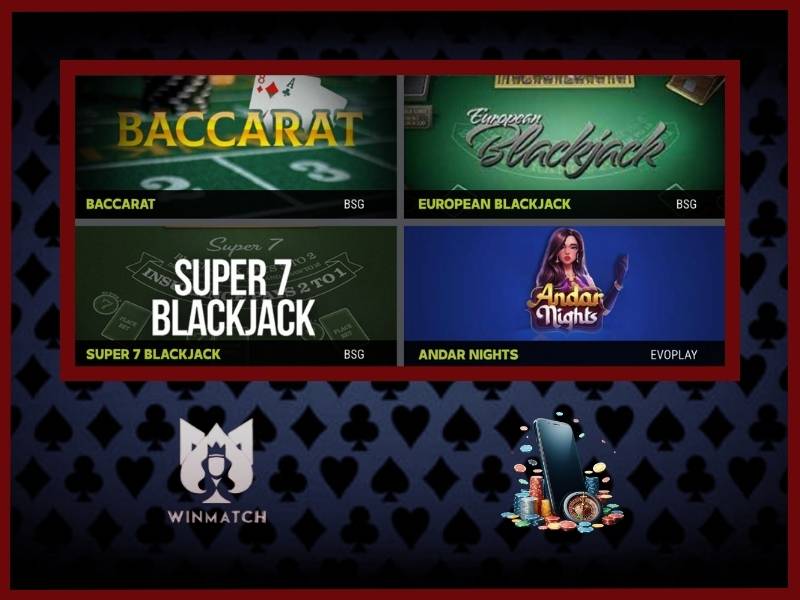 Bonus offers inside the WinMatch mobile app