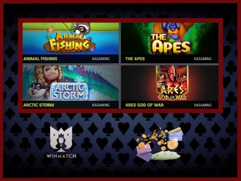 Deposit and withdrawal limits at WinMatch casino
