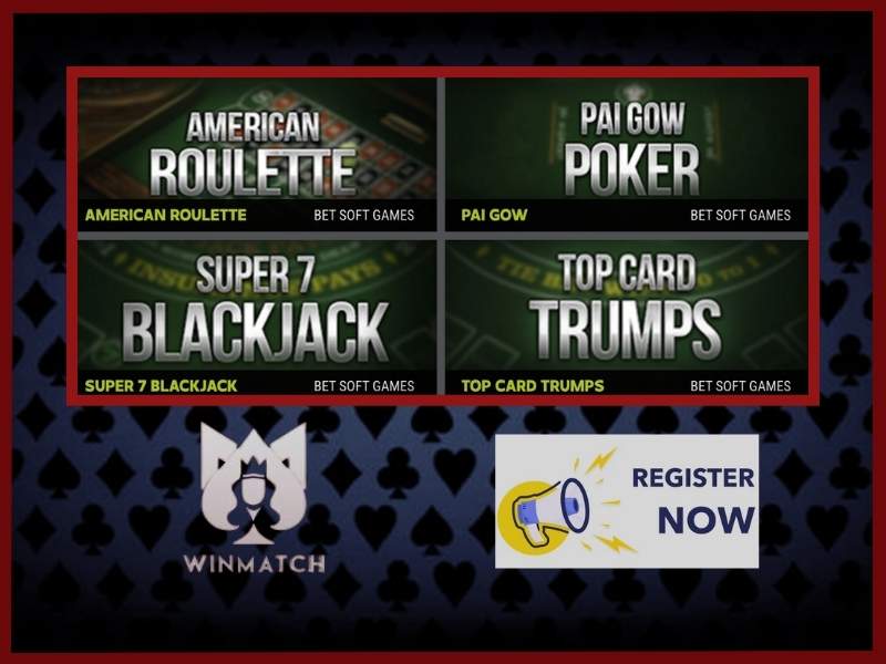Registration form steps on WinMatch casino